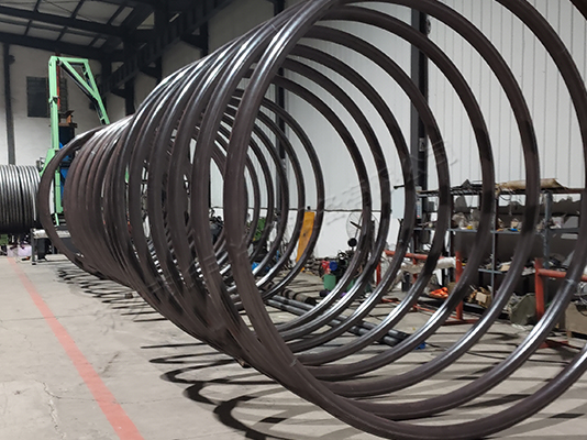 ?114×4mm厚 螺旋盤(pán)管加工