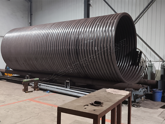 ?114×4厚 5頭螺旋盤(pán)管加工