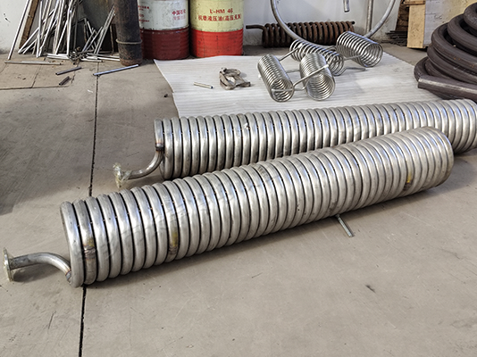 ?48×5mm厚 中徑300mm 螺旋盤(pán)管加工