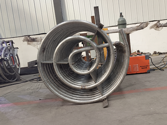 ?38×5mm厚 蚊香盤(pán)管加工