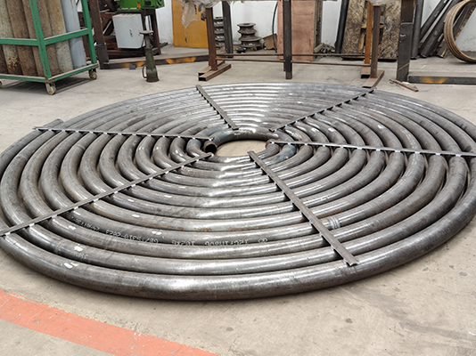 ?108×6mm厚 扁平蚊香盤管加工