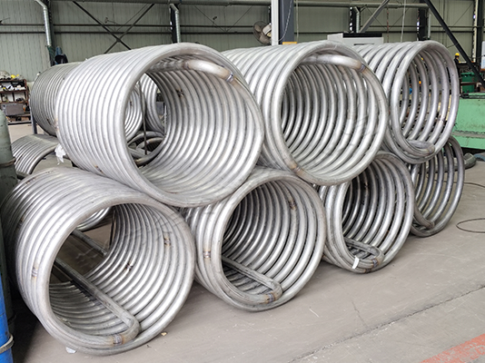 ?57*4厚 中徑850盤(pán)管加工